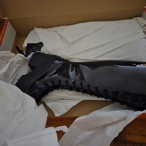 Converse Black Heeled Boots